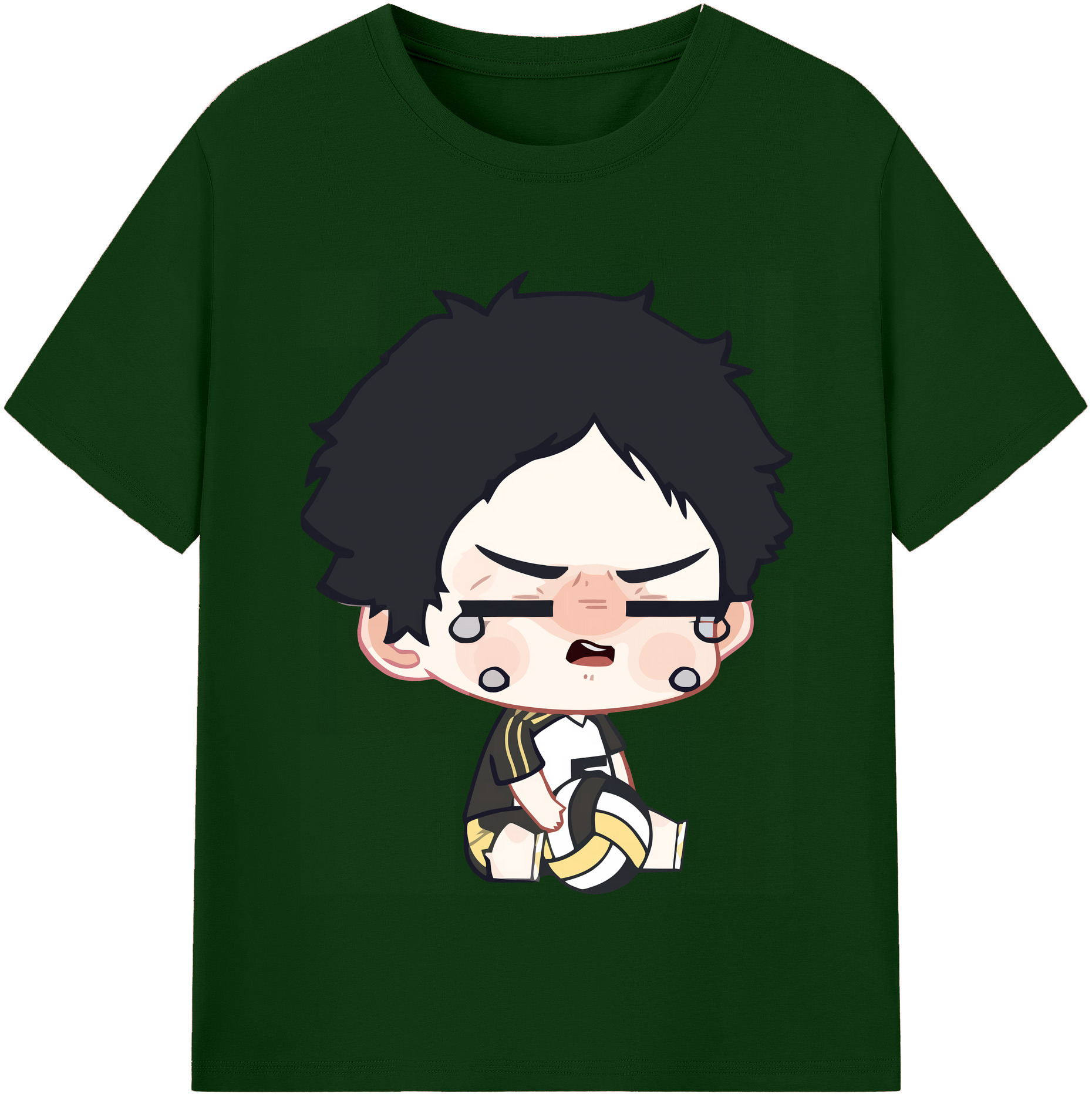 （画像用） ハイキュー!! Haikyu!! 綿100％半袖Tシャツ（フロントプリント）